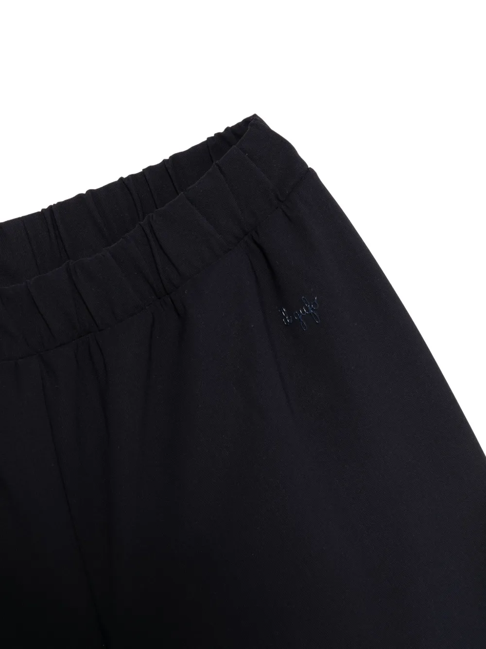 Il Gufo Broek met strikdetail Blauw