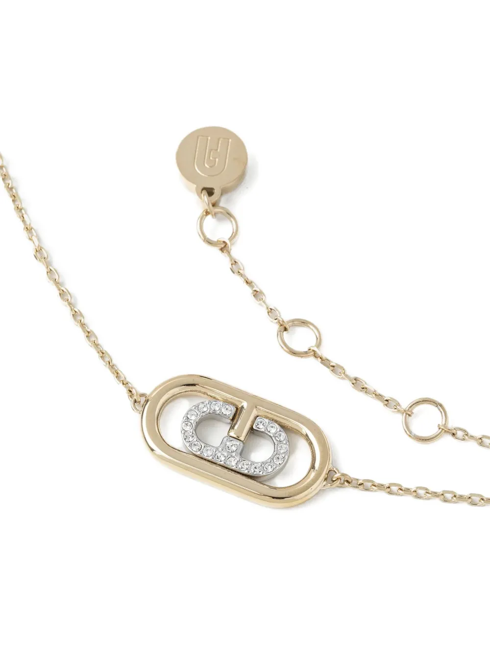 Furla Ooh armband verfraaid met kristallen - Goud