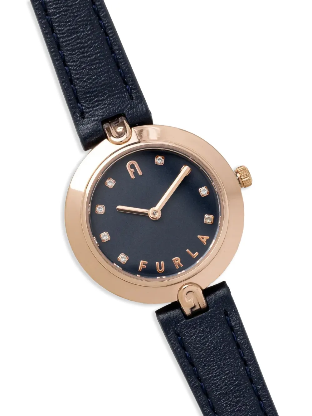 Furla Logo Links 28 mm - Blauw