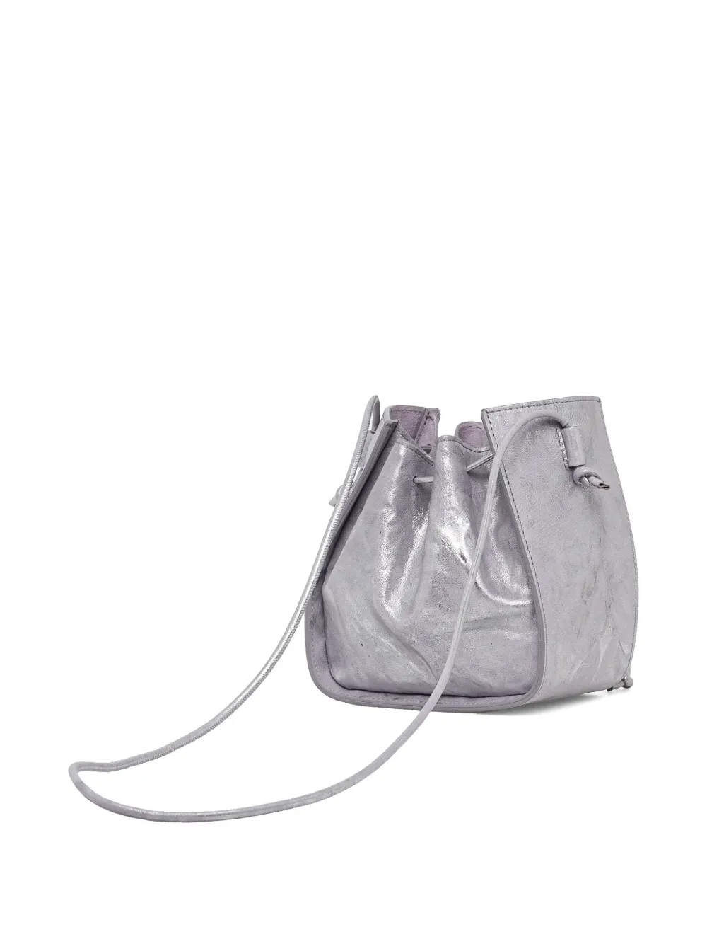 Forte Forte lather bucket bag - Grijs