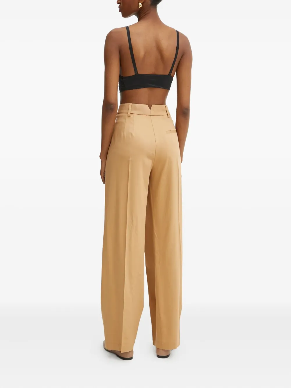 Forte Forte Pleated Trousers In Neutral