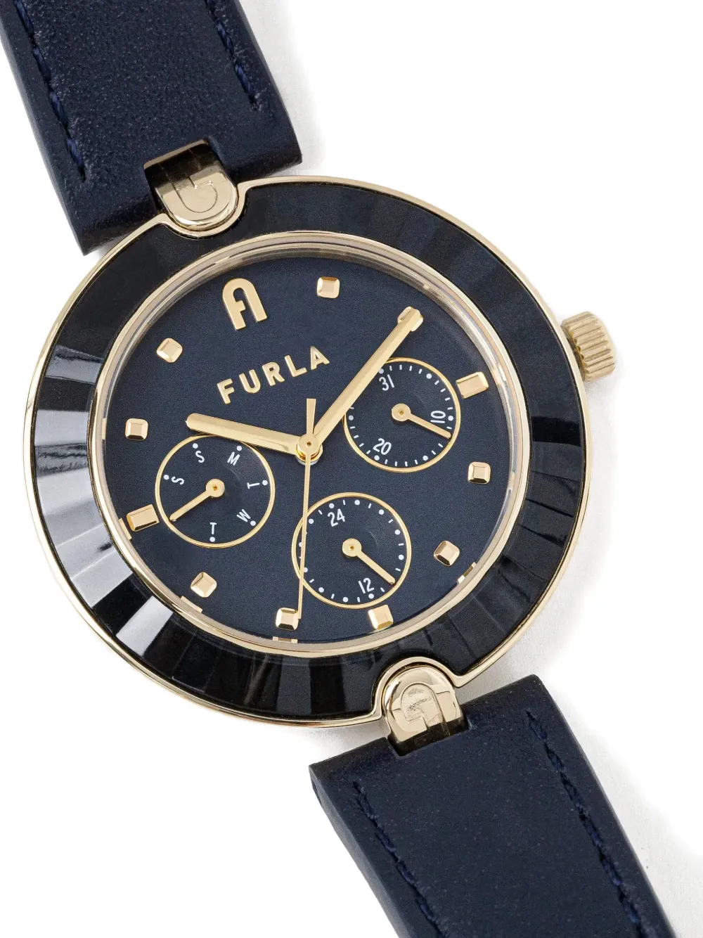 Furla round 34mm watch - Blauw