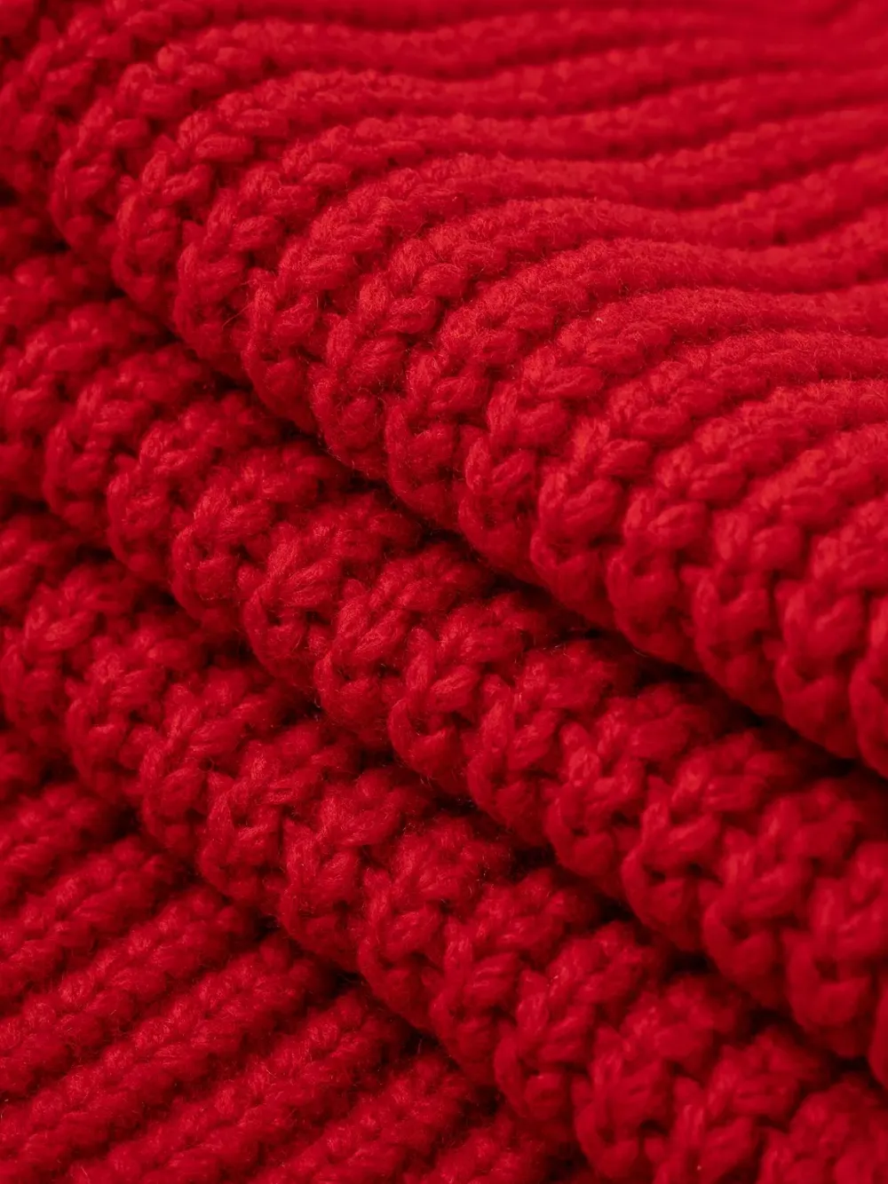 Forte Forte Hooded Scarf In Red