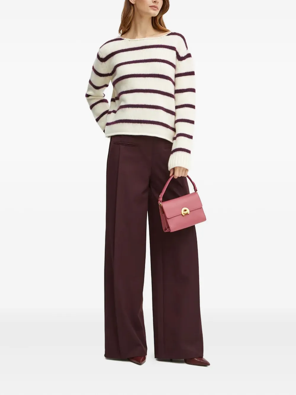 Forte Forte striped boat-neck sweater | Knitted Sweaters | Image 2