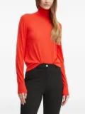 Forte Forte turtleneck long-sleeve sweater - Orange
