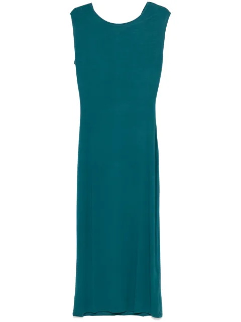 Majestic Filatures vestido largo de tejido jersey