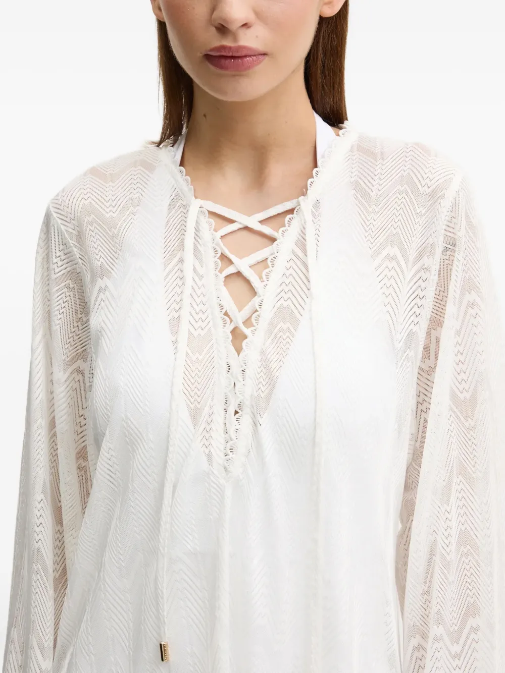 Melissa Odabash lace-up beachwear | Beach Cover-Ups | Image 2