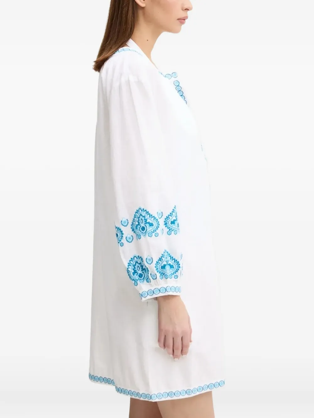 Melissa Odabash embroidered button-front beach dress | Beach Dresses | Image 2
