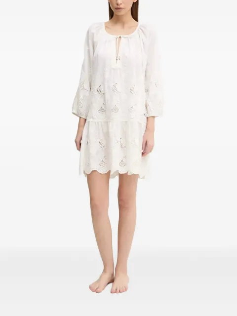 Melissa Odabash embroidered tiered dress