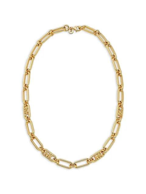 Michael Kors logo-chain necklace