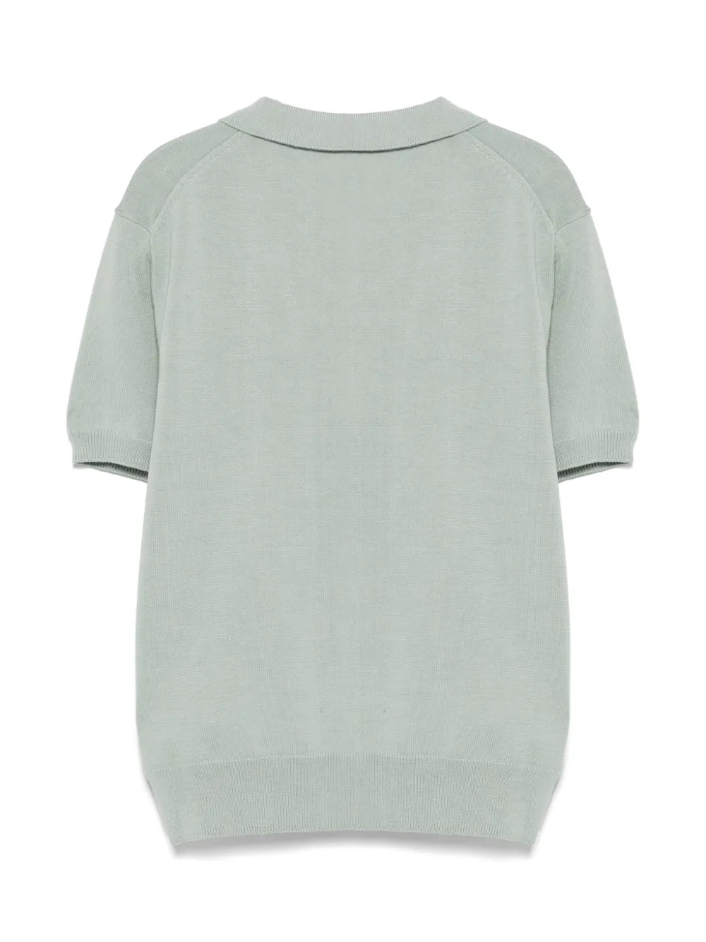 Paolo Pecora Kids cotton polo top - Groen