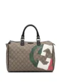 Gucci Pre-Owned 2000-2015 Medium GG Supreme Italian Flag Joy boston bag - Brown