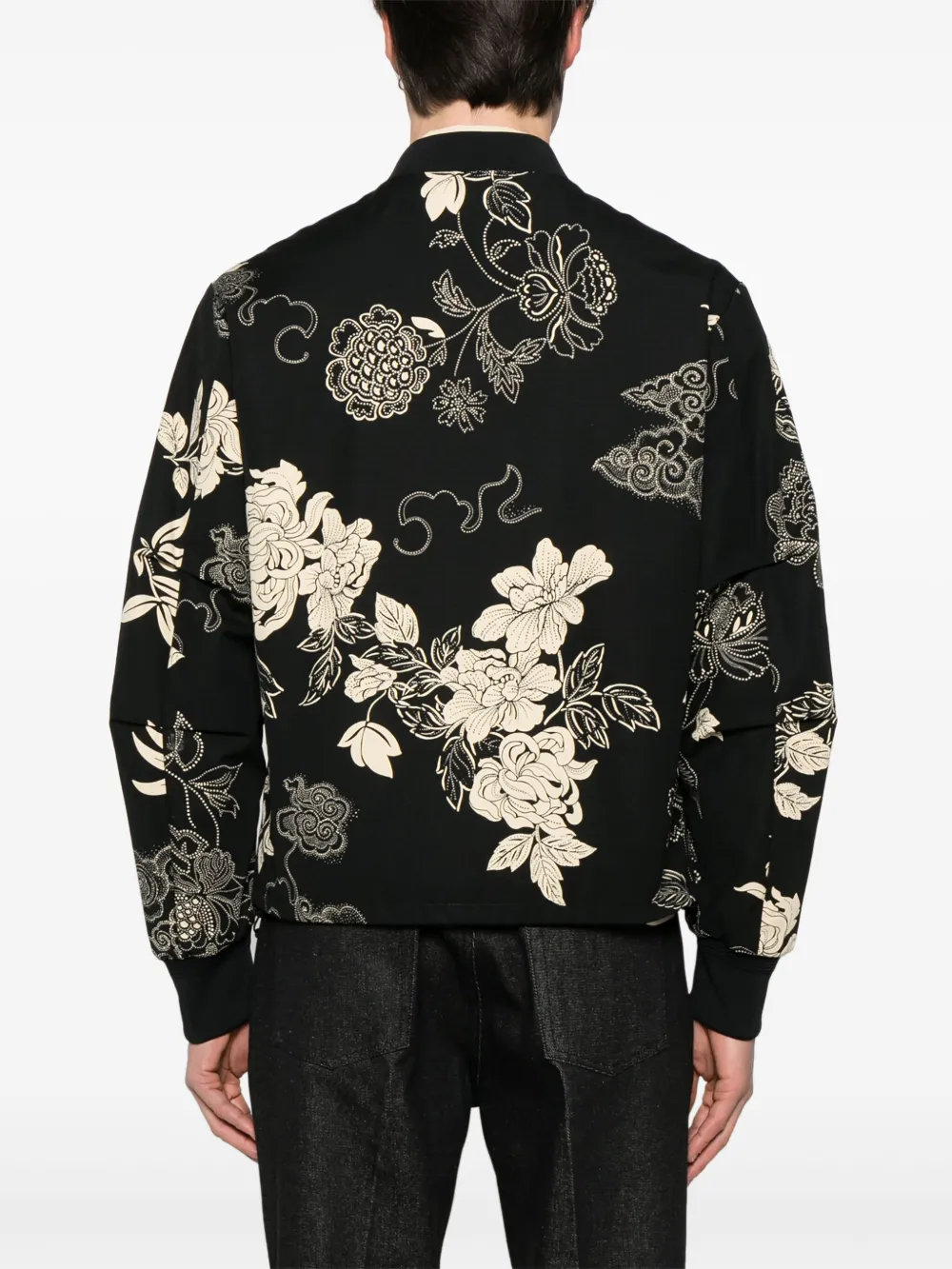 Moncler Vandea bomberjack Zwart