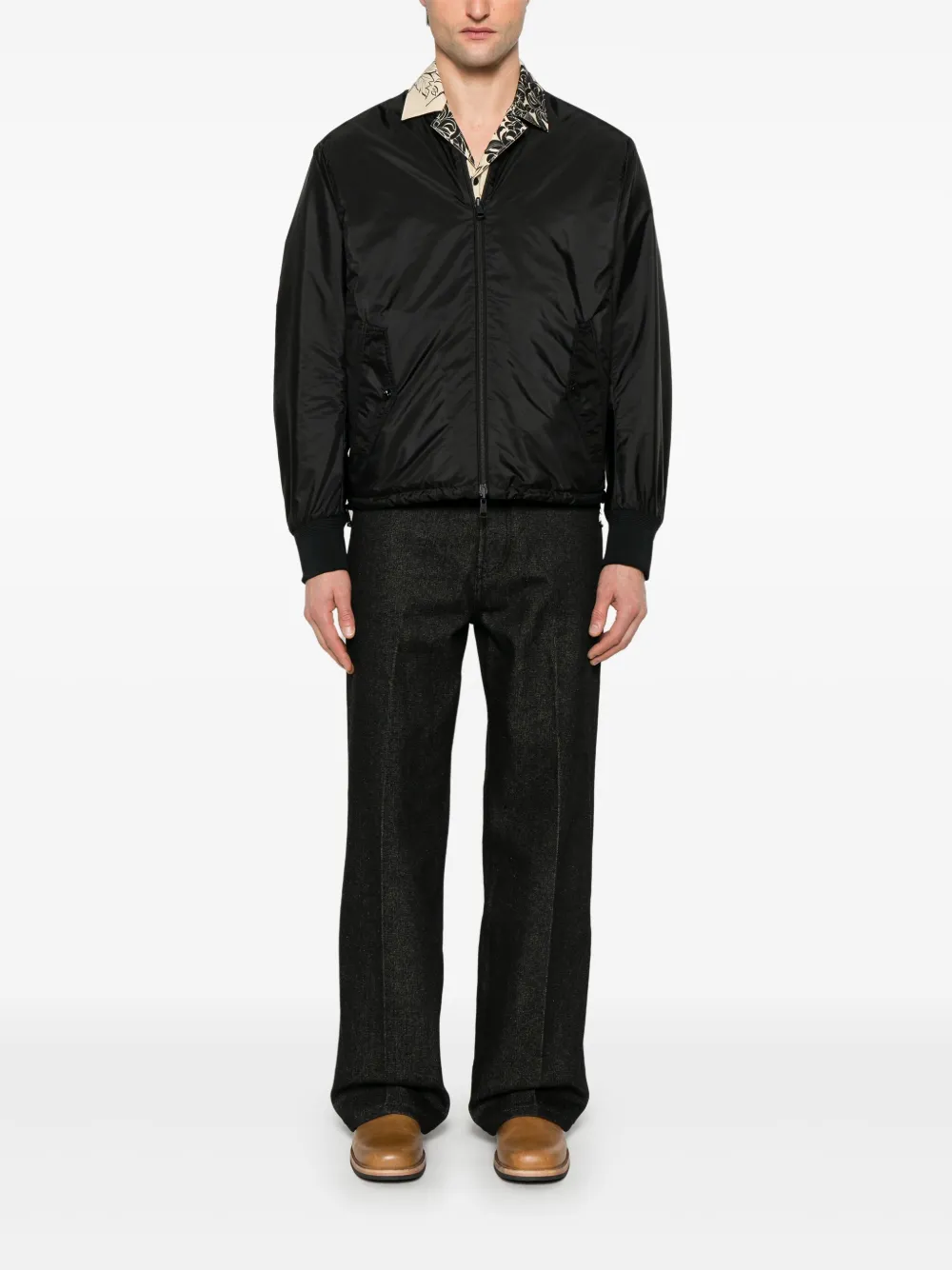 Moncler Vandea ボンバージャケット | ブラック | FARFETCH JP