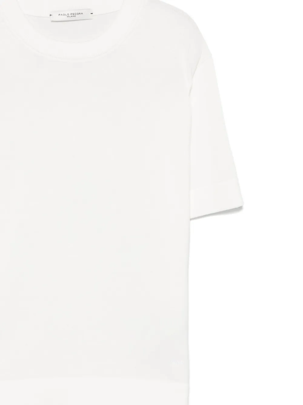 Paolo Pecora Kids Katoenen T-shirt Wit