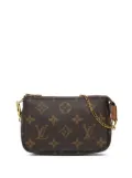 Louis Vuitton Pre-Owned 2018 Monogram Mini Pochette Accessoires handbag - Brown