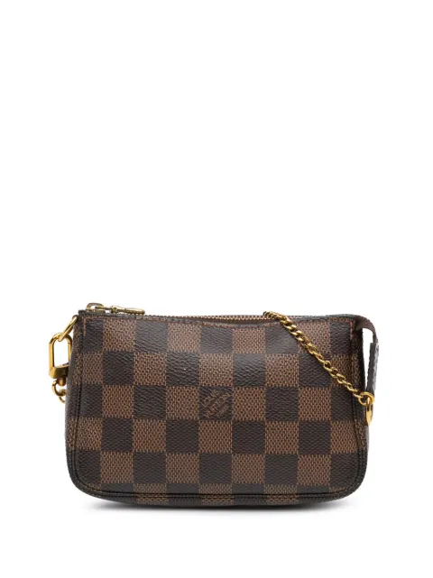 Louis Vuitton Pre-Owned bolsa de mano Damier Ebene Mini Pochette Accessoires 2017