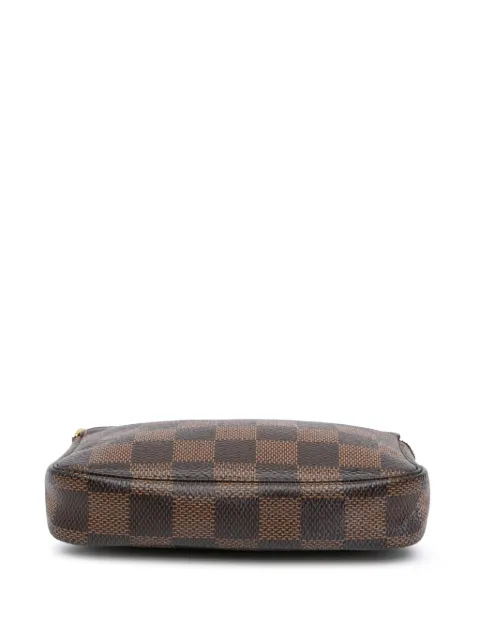 Louis Vuitton Pre-Owned 2017 Damier Ebene Mini Pochette Accessoires handbag QMQC6UOG22EIRKST - 3