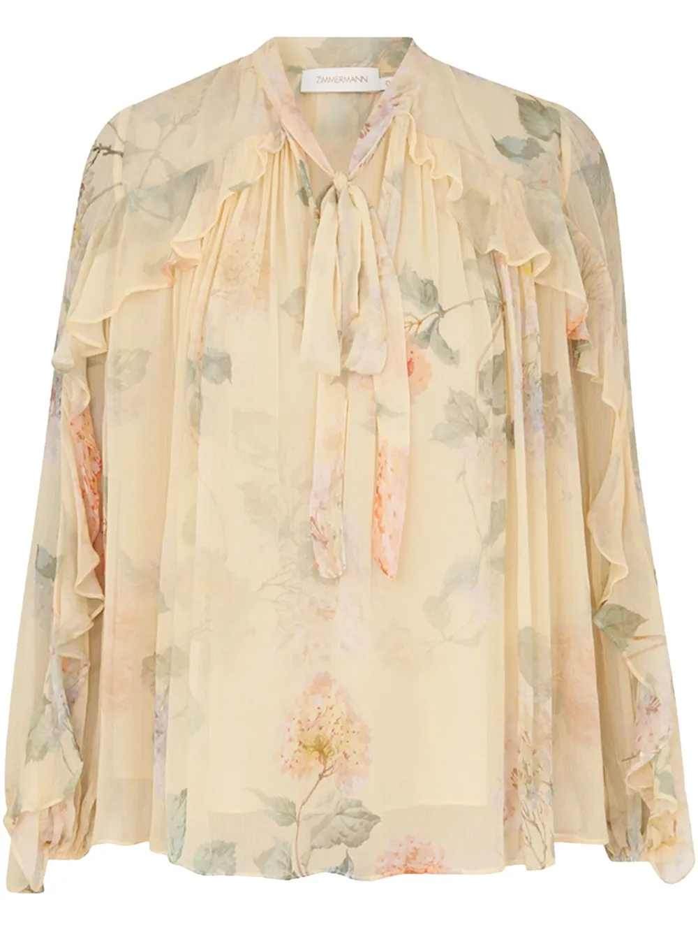 ZIMMERMANN Illuminate blouse Beige