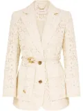 ZIMMERMANN Illuminate lace blazer - Neutrals