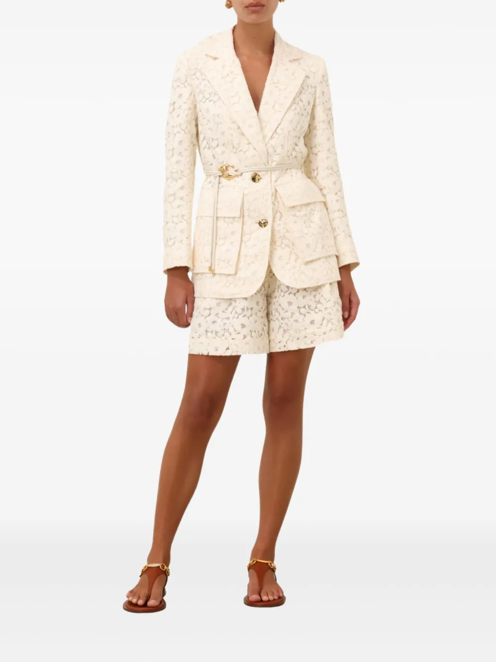 ZIMMERMANN Blazer Illuminate com renda | Blazer | Image 2