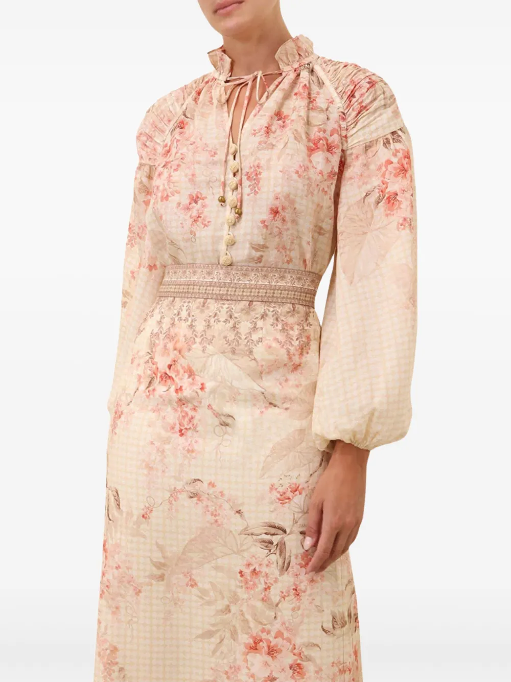 ZIMMERMANN Illuminate blouse Beige