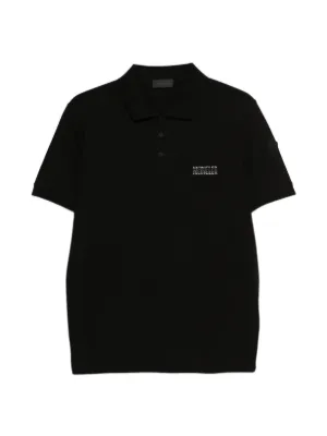 Moncler ロゴ ポロシャツ | ブラック | FARFETCH JP