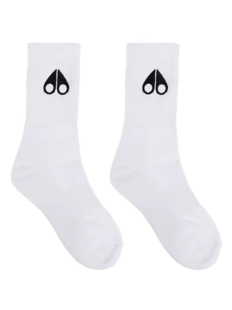 Moose Knuckles logo-print socks 