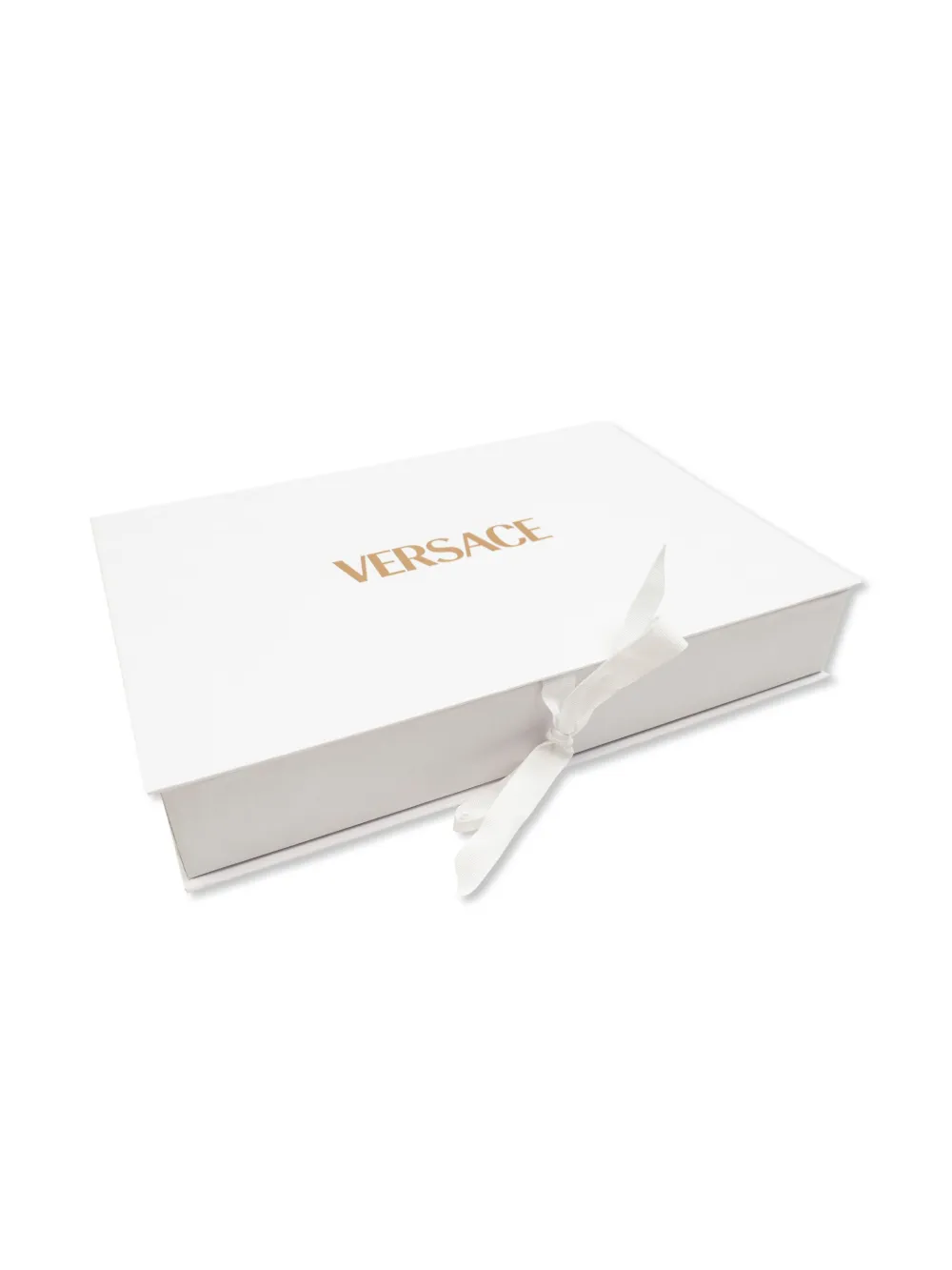 Versace Kids Broek met logoprint Grijs