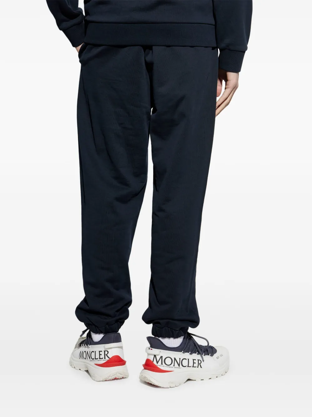 Moncler Katoenen trainingsbroek Blauw