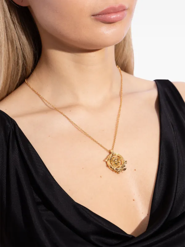 VERSACE ネックレス メドゥーサ バロッコ Versace メドゥーサ バロッコ ネックレス | ゴールドトーン