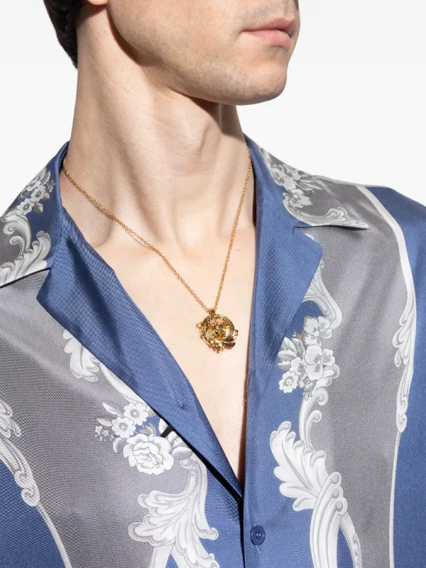 Versace メドゥーサ バロッコ ネックレス | ゴールドトーン