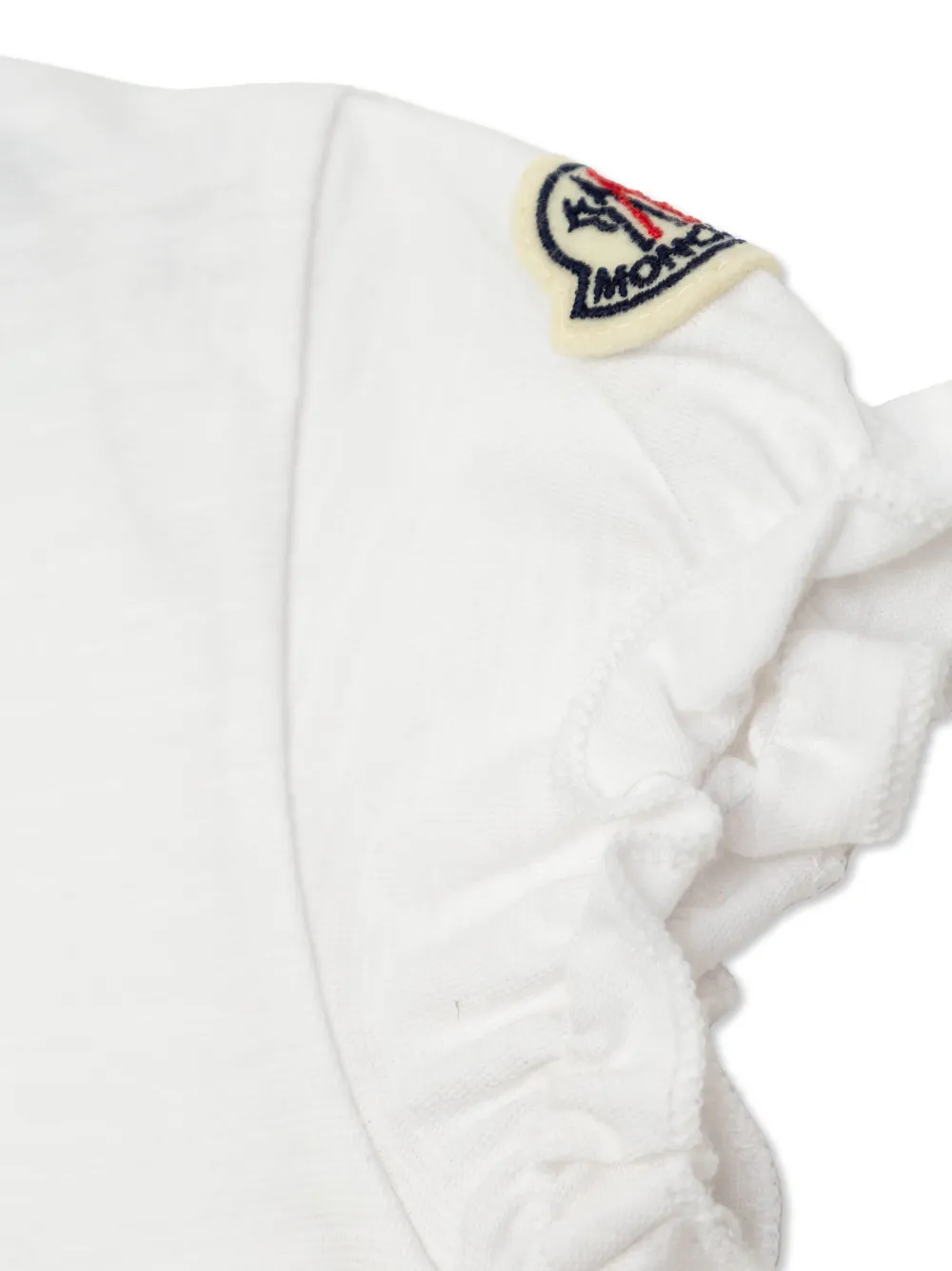 Moncler Enfant Katoenen T-shirt Wit
