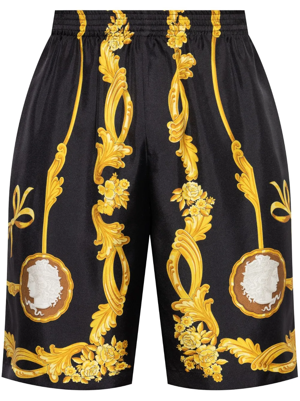 Versace Barocco shorts Zwart