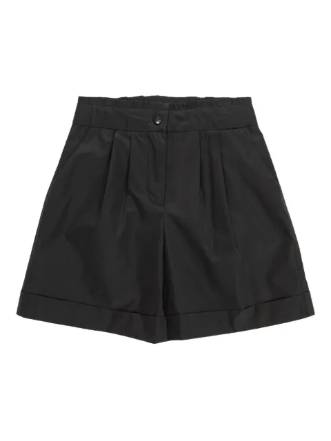 Moncler Enfant Bermuda com patch de logo