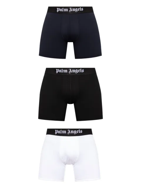 Palm Angels logo-waistband boxers (pack of three)