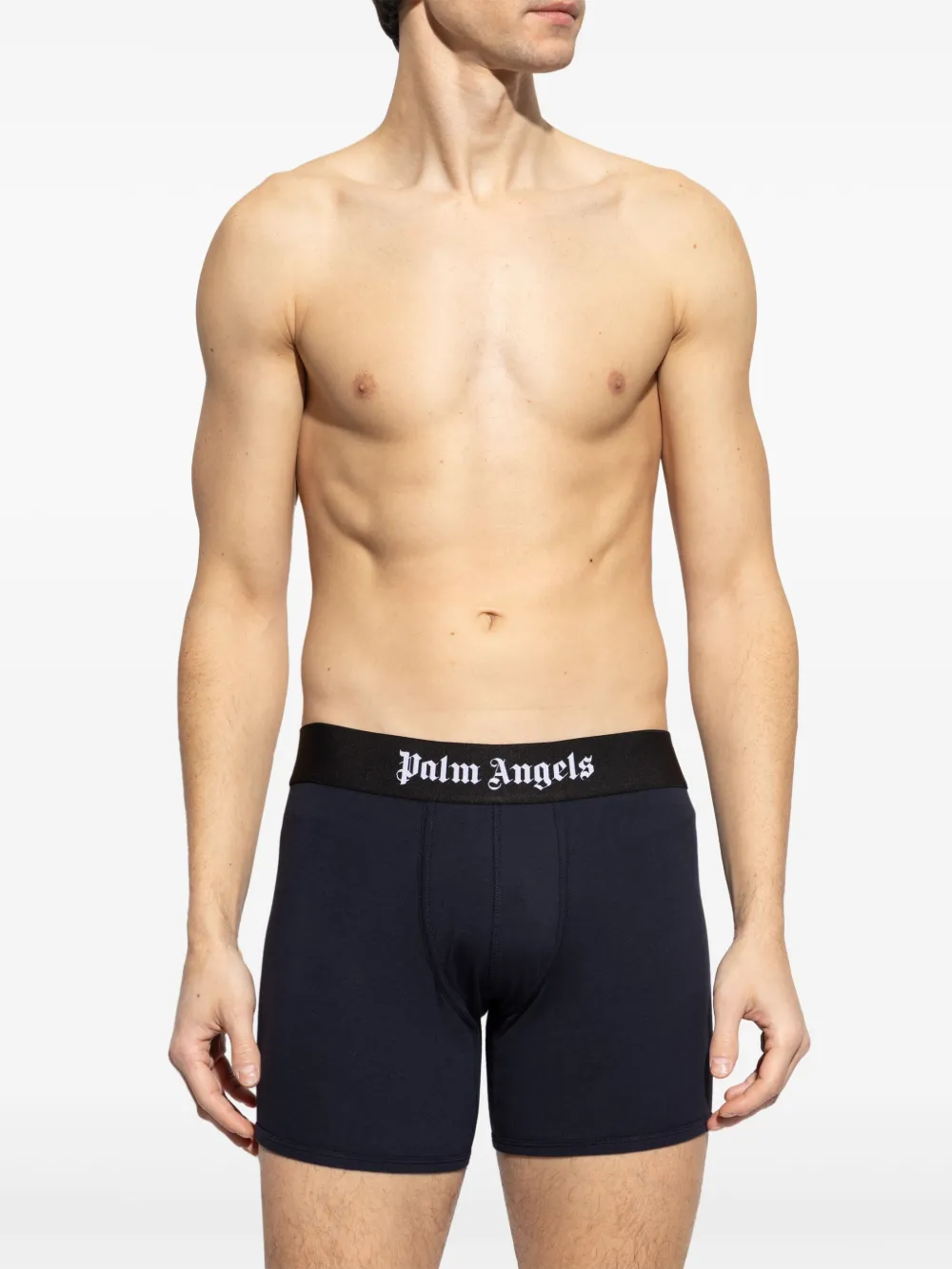 Palm Angels logo-waistband boxers (pack of three) - Wit