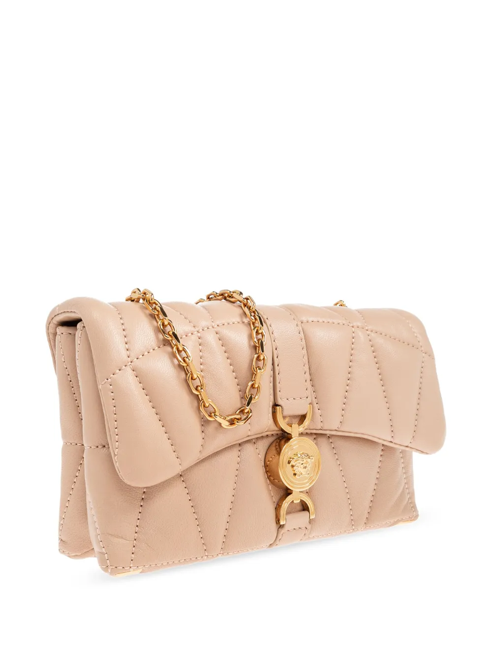 Versace Kleio gewatteerde mini-tas Roze