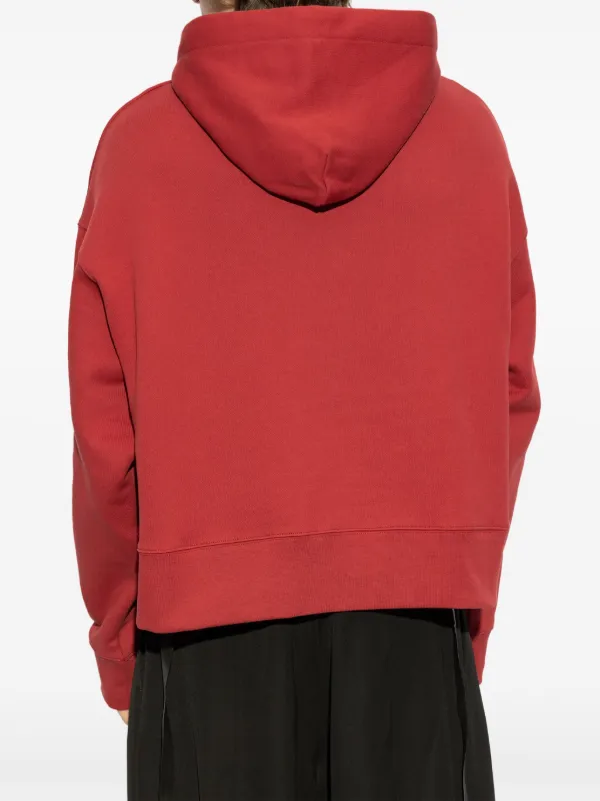 【関税込み】Palm Angels レッド 'Bear in Mind' フーディ Palm Angels Bear In Mind Hoodie | Red | FARFETCH GE