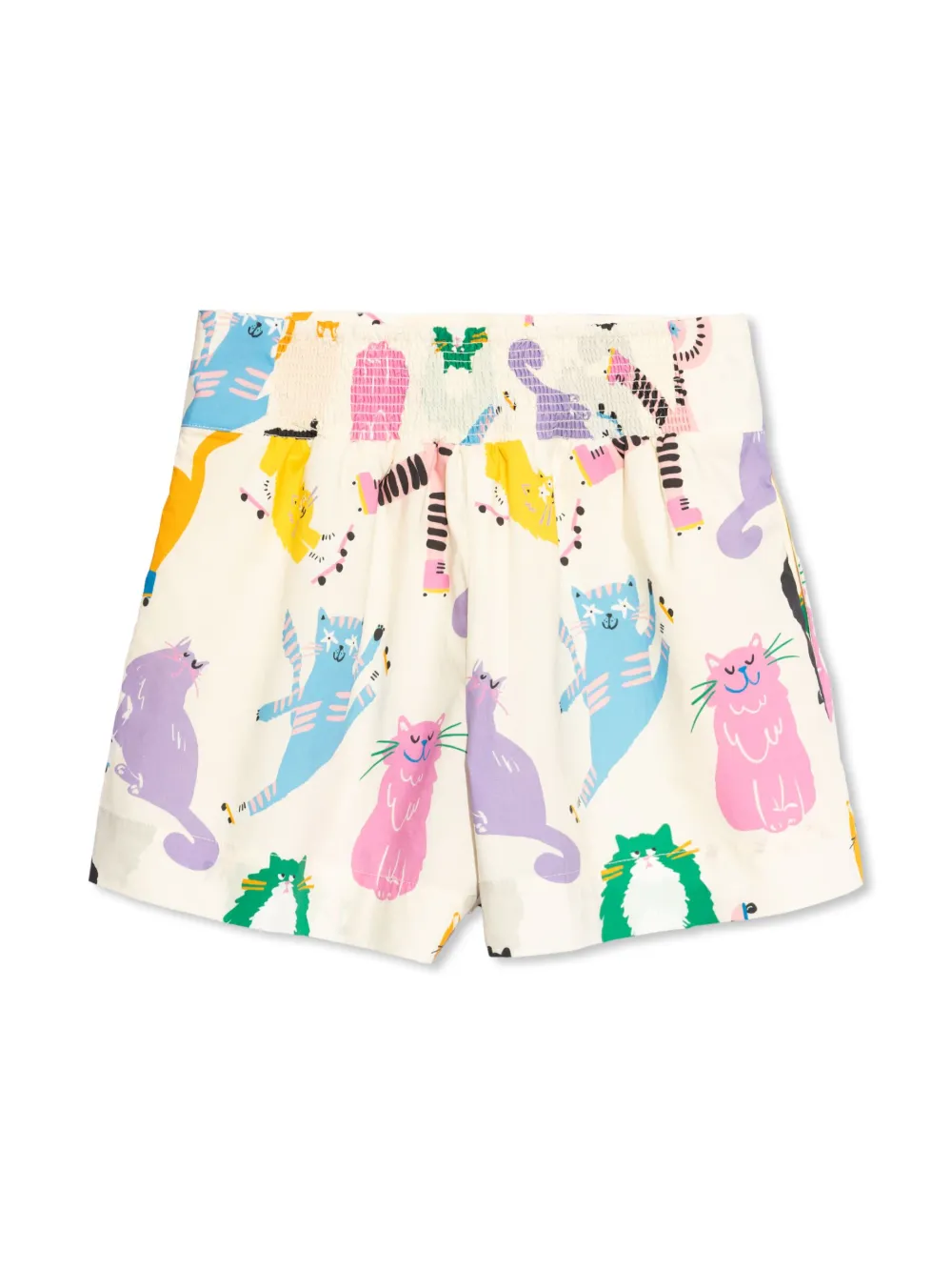 Stella McCartney Kids graphic-print shorts - Beige