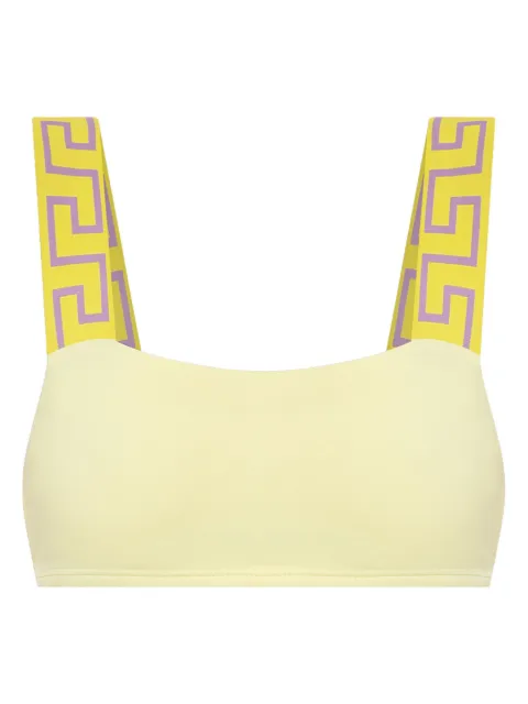 Versace Greca Border bikini top