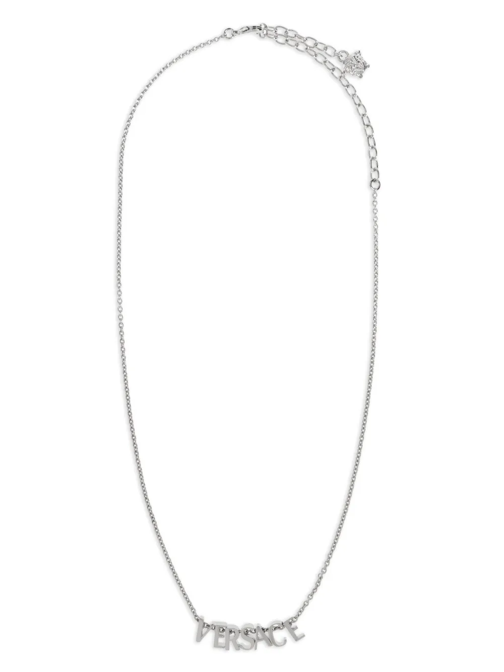 logo-lettering necklace
