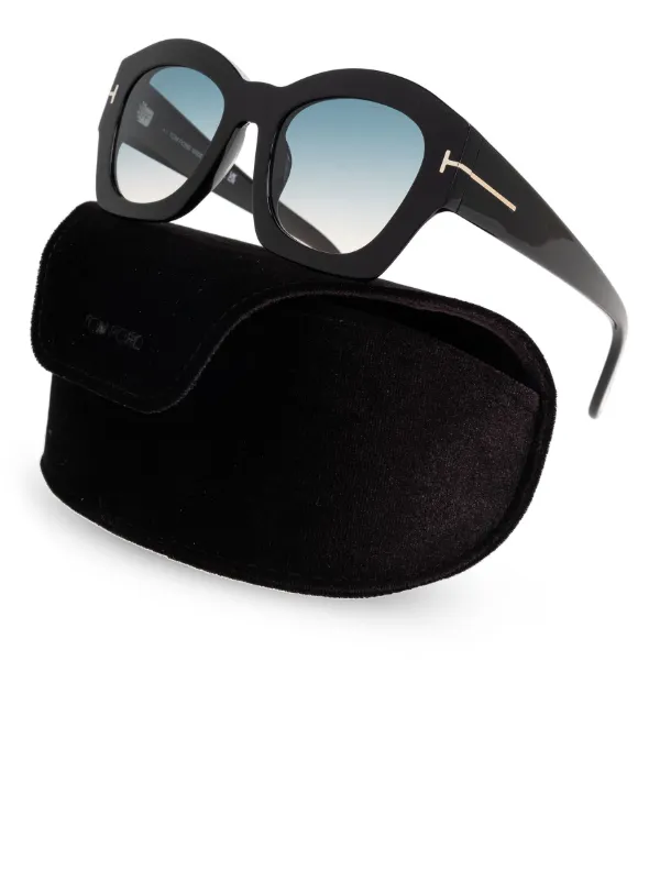 TOM FORD Eyewear Guilliana Sunglasses | Black | FARFETCH display picture 3