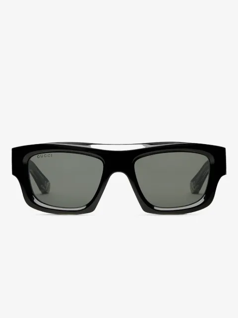 Gucci Eyewear Sonnenbrille mit eckigem Gestell