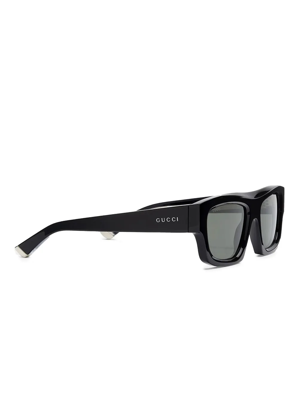 Gucci Eyewear rectangle-frame sunglasses - Zwart