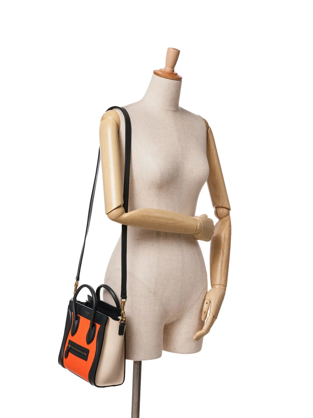 Céline Pre-Owned 2014 Nano Tricolor Luggage Tote satchel - Veelkleurig