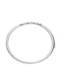 Michael Kors Astor Link Small textured-detail pave bracelet - Silver