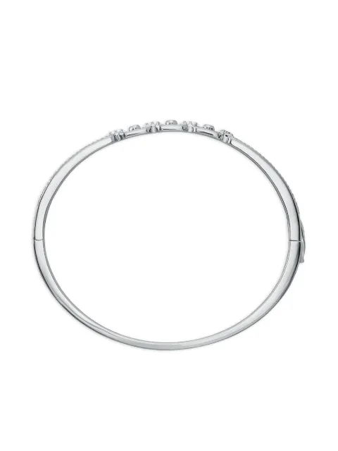 Michael Kors Astor Link Small textured-detail pave bracelet