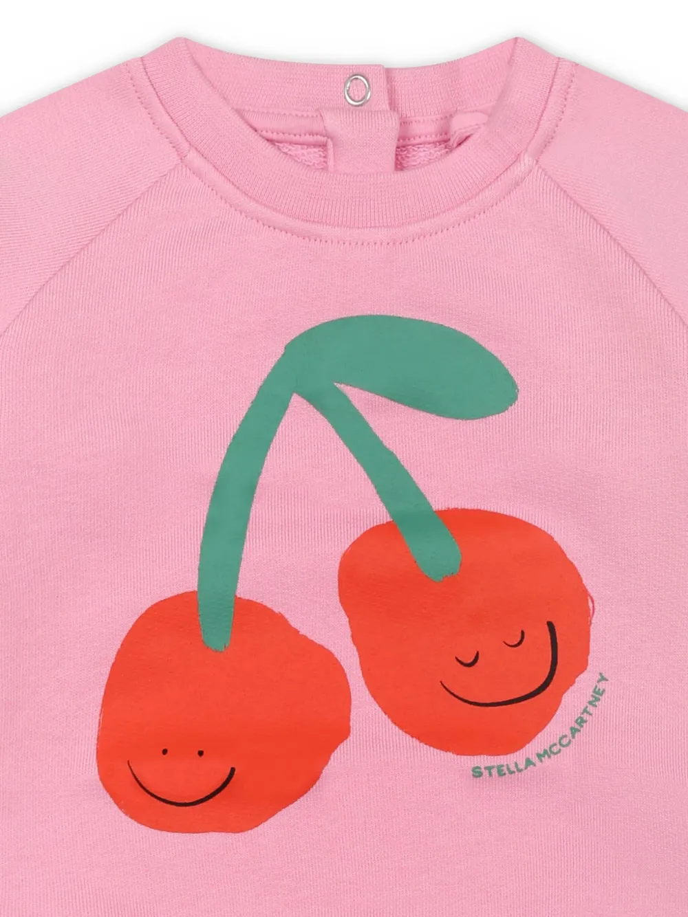 Shop Stella Mccartney Cherry Sweatshirt In Pink