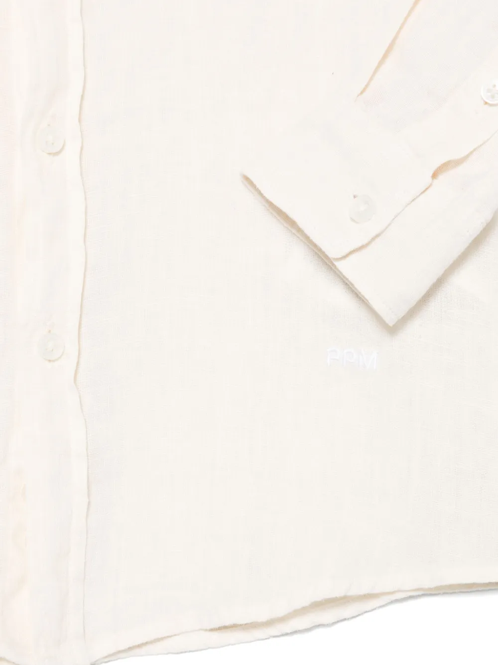 Paolo Pecora Kids Linnen shirt Beige